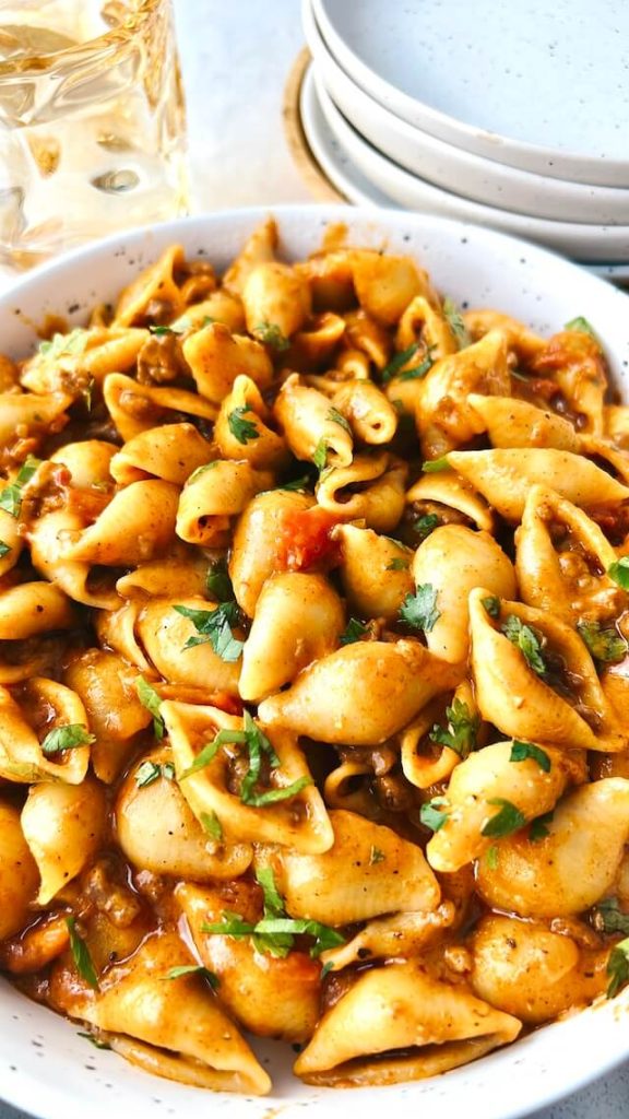 Taco pasta recipe