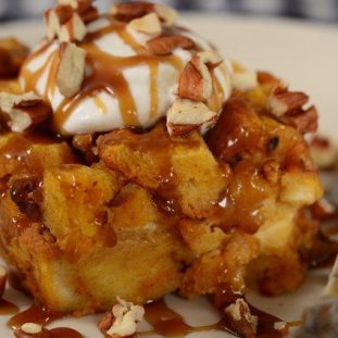 Pumpkin Bread Pudding
