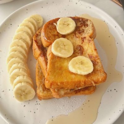 Banana french toast recipe