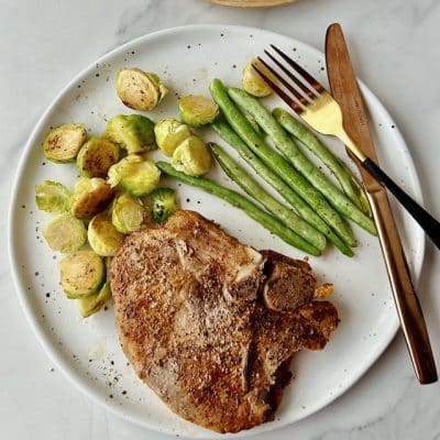Bone in Pork chop in air fryer