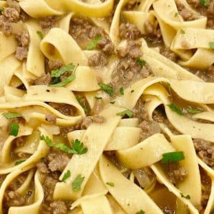 easy beef and noodles recipe