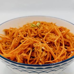 Korean carrot salad